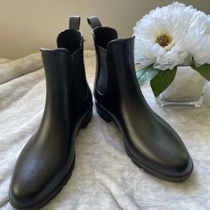 Capelli of NY Black Rain Boots Size 9